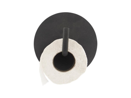 Black Aluminium Toilet Paper Holder Online Hot Sale