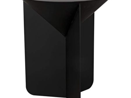 Lora Black Metal Side Table Online Hot Sale