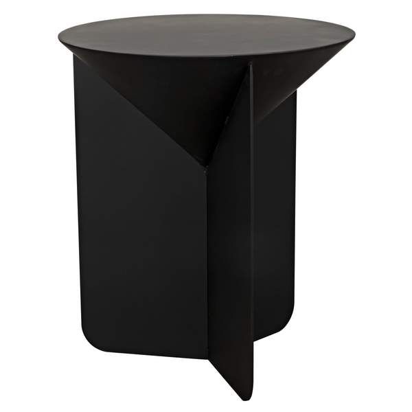 Lora Black Metal Side Table Online Hot Sale