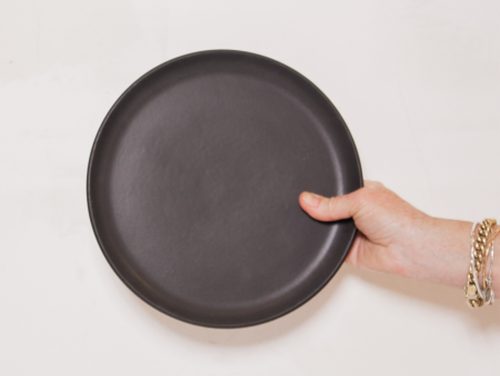 Stoneware Flat Salad Dinner Plate Online now