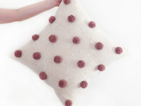 Pom Pom Cushion For Cheap