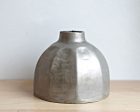 Cobblestone Bulb Metal Vase For Sale