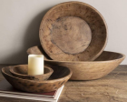 Large Natural Wash Found Bowl Hot on Sale