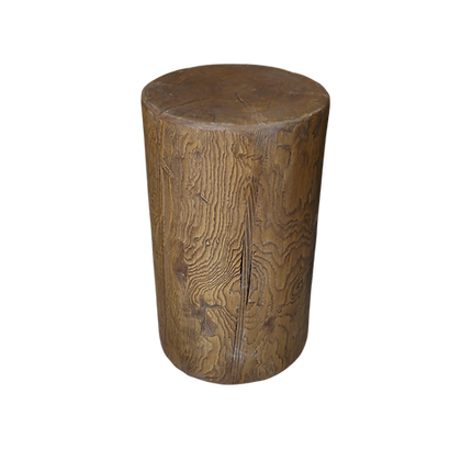 Wally Reclaimed Wood End Table in Espresso Online