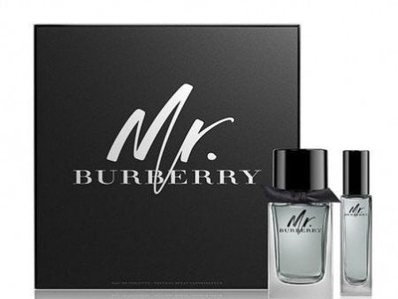 Burberry Mr Burberry - Eau De Toilette 100ml+- Eau De Toilette 30ml Set on Sale