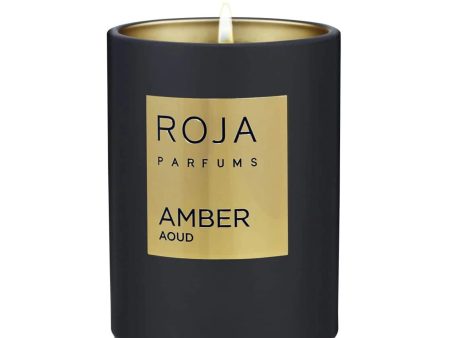 Roja Parfums Pour Maison Amber Aoud Candle 1KG on Sale