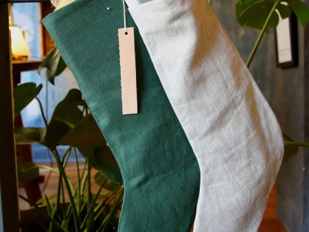 Linen Stocking Grandma Supply