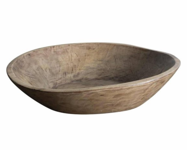 Large Natural Wash Found Bowl Hot on Sale