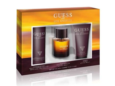 Guess 1981 Los Angeles M - Eau De Toilette 100ml+200ml Sg+226ml Body Spray Set (2020) Supply