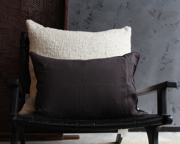 Lumbar Linen Cushion Discount