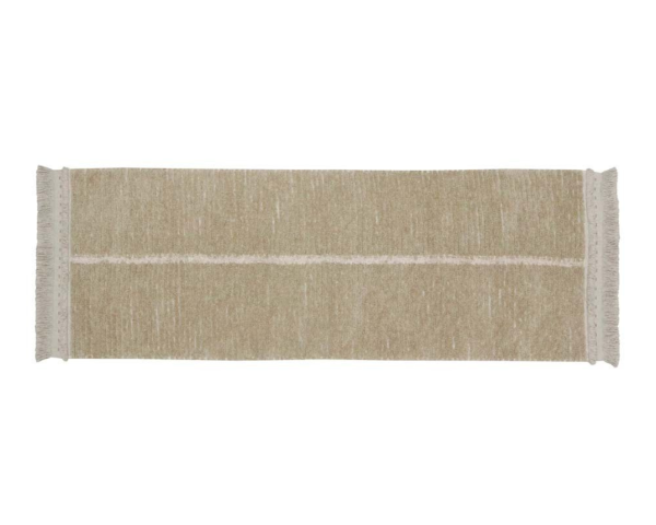 Duetto Reversible Washable Runner Rug   - 2  7  x 7  6  For Sale