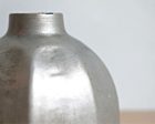 Cobblestone Bulb Metal Vase For Sale