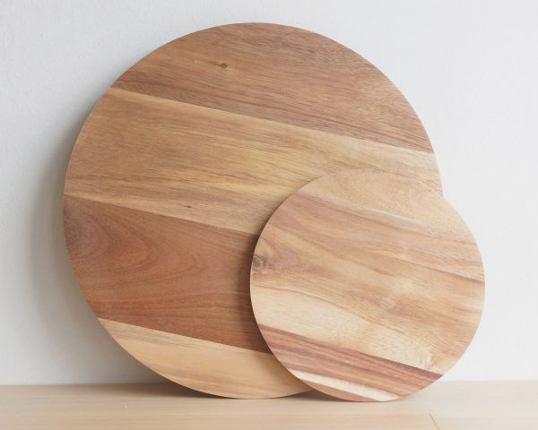 Medium Wooden Plate For Sale