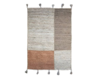 KRISS Taupe and Rusty Gold Rug 5 2 x 7 5 Cheap