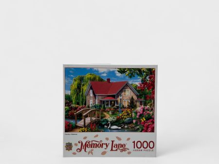 Memory Lane Jigsaw Puzzle - Country Hideaway - 1000 Pieces on Sale