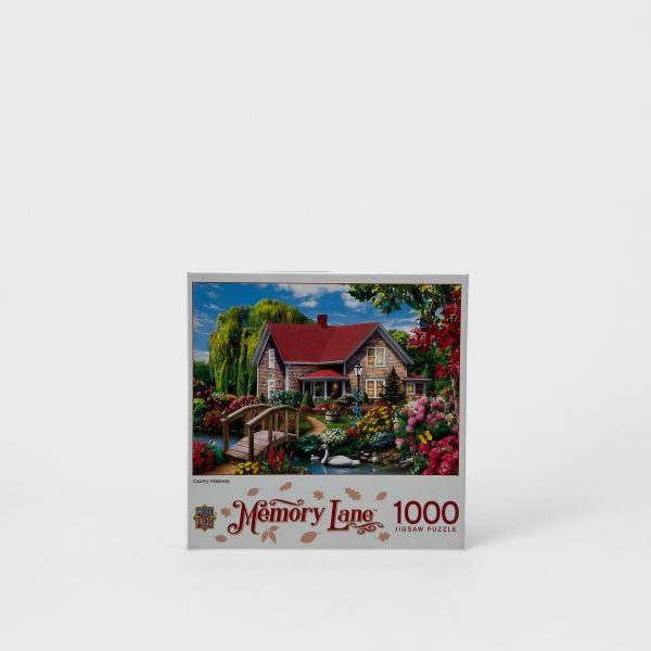 Memory Lane Jigsaw Puzzle - Country Hideaway - 1000 Pieces on Sale