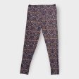 LuLaRoe Womens Leggings | TC (12-18) | Multicolor Ornamental Heart Pattern | Soft Stretch | New Supply