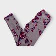 LuLaRoe Leggings | OS (2-10) | Gray Purple Abstract Triangles | Buttery Soft | New Fashion