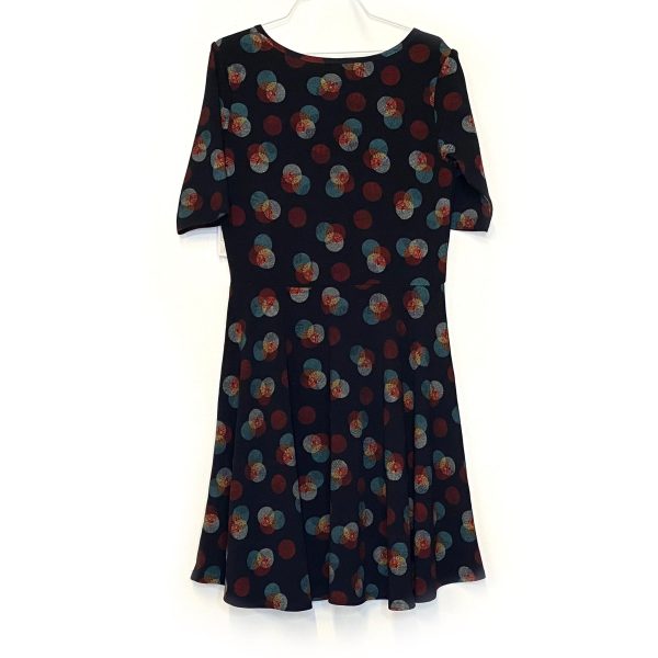 LuLaRoe | Black Nicole Dots Fit And Flair Dress | Size: 3XL | S s | NWT Fashion