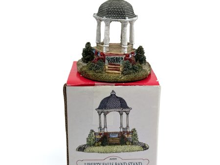 Liberty Falls City Park Bandstand | Americana Collection - AH99 | 1994 | EUC Original Box Fashion