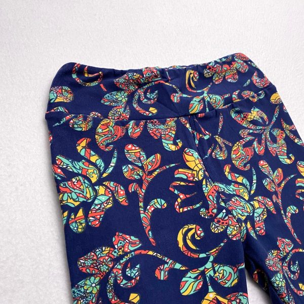 LuLaRoe Leggings | OS | Multicolor Stained Glass Floral | One Size | New Supply