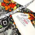 LuLaRoe Womens S Debbie Orange Gray Black Abstract Floral Dress NWT Supply