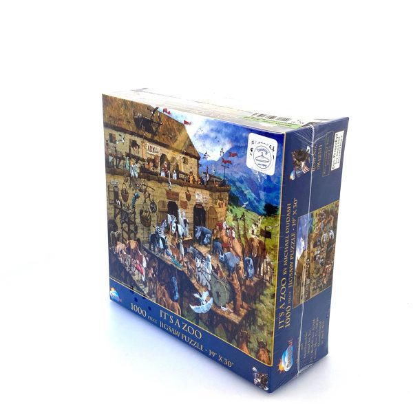 SunsOut |  It’s A Zoo  Jigsaw Puzzle 19”x30” | 1000 Pc | NIB Online Sale