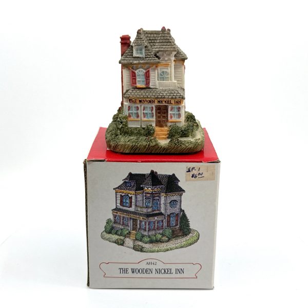 The Wooden Nickel Inn | Liberty Falls Americana Collection - AH42 | 1994 | EUC Original Box Hot on Sale