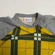 Kids | LuLaRoe Sloan Top | 4 (3-4) | Gray Yellow Plaid | 3 4 Raglan Sleeves | NWT For Cheap