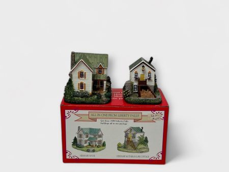 Liberty Falls Americana Collection - Henshaw House & Mother-in-Law Cottage - Collectible Miniatures Sale