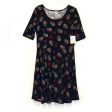 LuLaRoe | Black Nicole Dots Fit And Flair Dress | Size: 3XL | S s | NWT Fashion