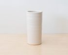 Drift White Farmhouse Ridges Vase For Discount