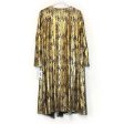 LuLaRoe Womens M ELEGANT Gold Black Sarah Geometric Cardigan L s NWT Supply