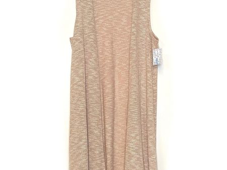 LuLaRoe | Beige Joy Heather Duster Vest | Size: XL | Sleeveless | NWT For Discount