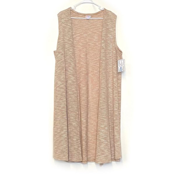 LuLaRoe | Beige Joy Heather Duster Vest | Size: XL | Sleeveless | NWT For Discount