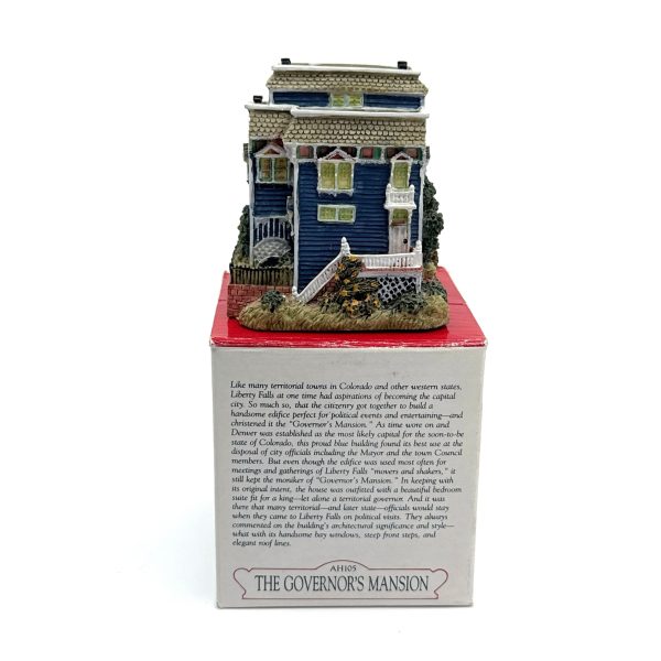 Governor s Mansion | Liberty Falls Americana Collection - AH105 | 1996 | EUC Original Box For Discount