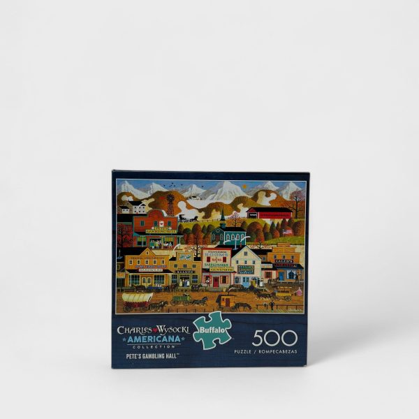 Charles Wysocki Americana Puzzle - Pete’s Gambling Hall - 500 Pieces Online