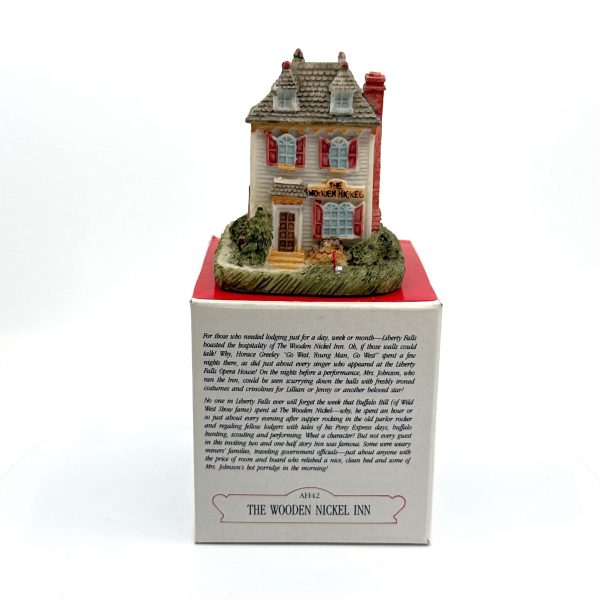 The Wooden Nickel Inn | Liberty Falls Americana Collection - AH42 | 1994 | EUC Original Box Hot on Sale