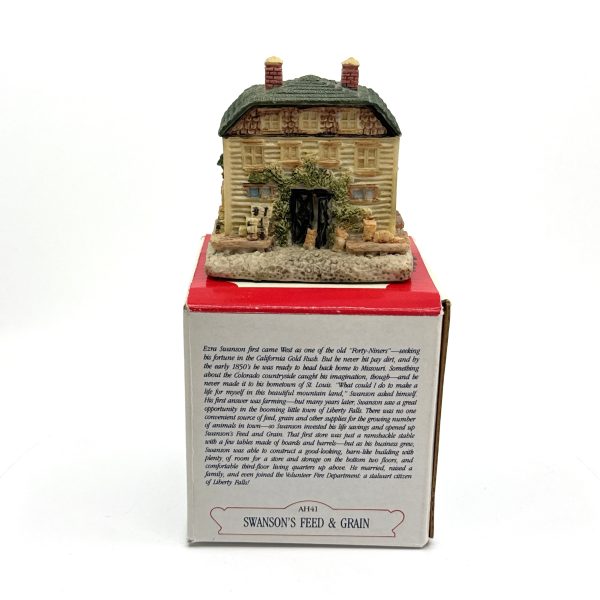 Swanson s Feed & Grain | Liberty Falls Americana Collection - AH41 | 1994 | EUC Original Box For Sale