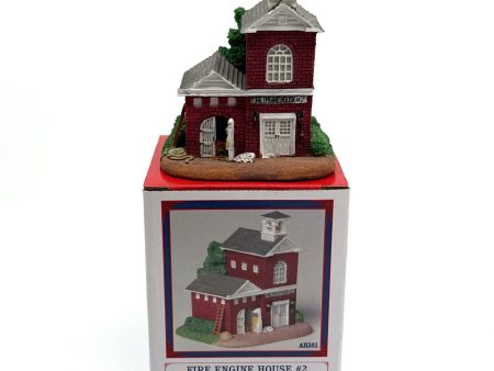 Fire Engine House #2 | Liberty Falls Americana Collection - AH261 | 2002 | EUC Online Hot Sale