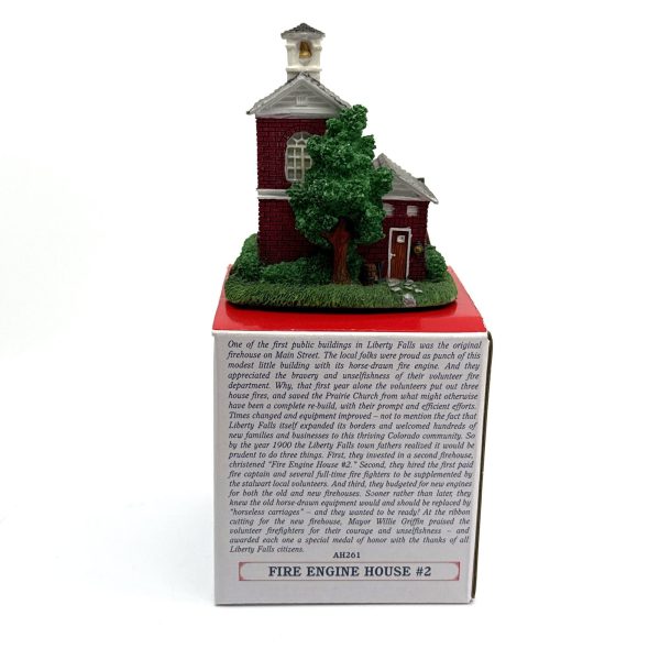 Fire Engine House #2 | Liberty Falls Americana Collection - AH261 | 2002 | EUC Online Hot Sale