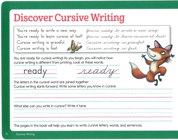 Handwriting: Cursive Practice For Discount